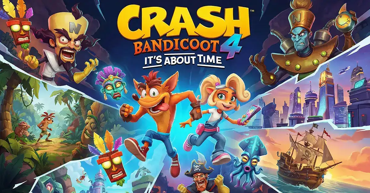 Crash Bandicoot 4: It’s About Time – Uusi Luku Tasohyppelyseikkailussa