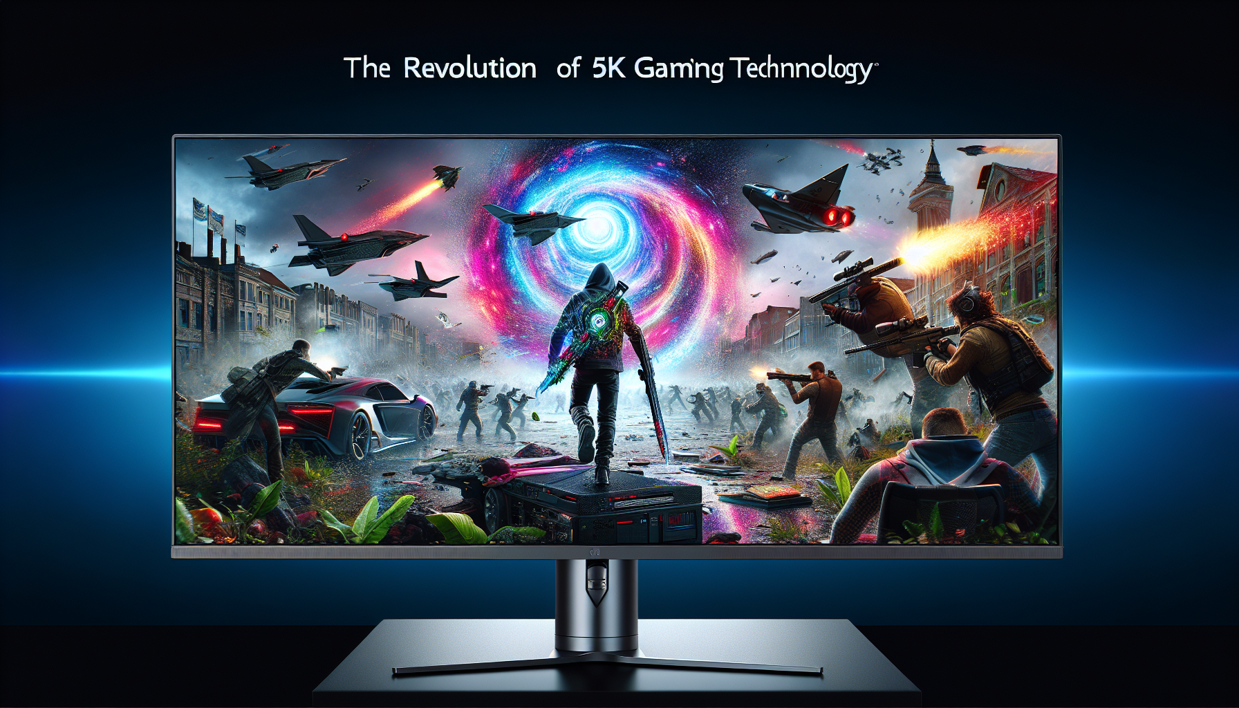 Näytöt - Tutustu 5K pelaamisen vallankumoukseen: Asus vie pelikokemuksen uudelle tasolle