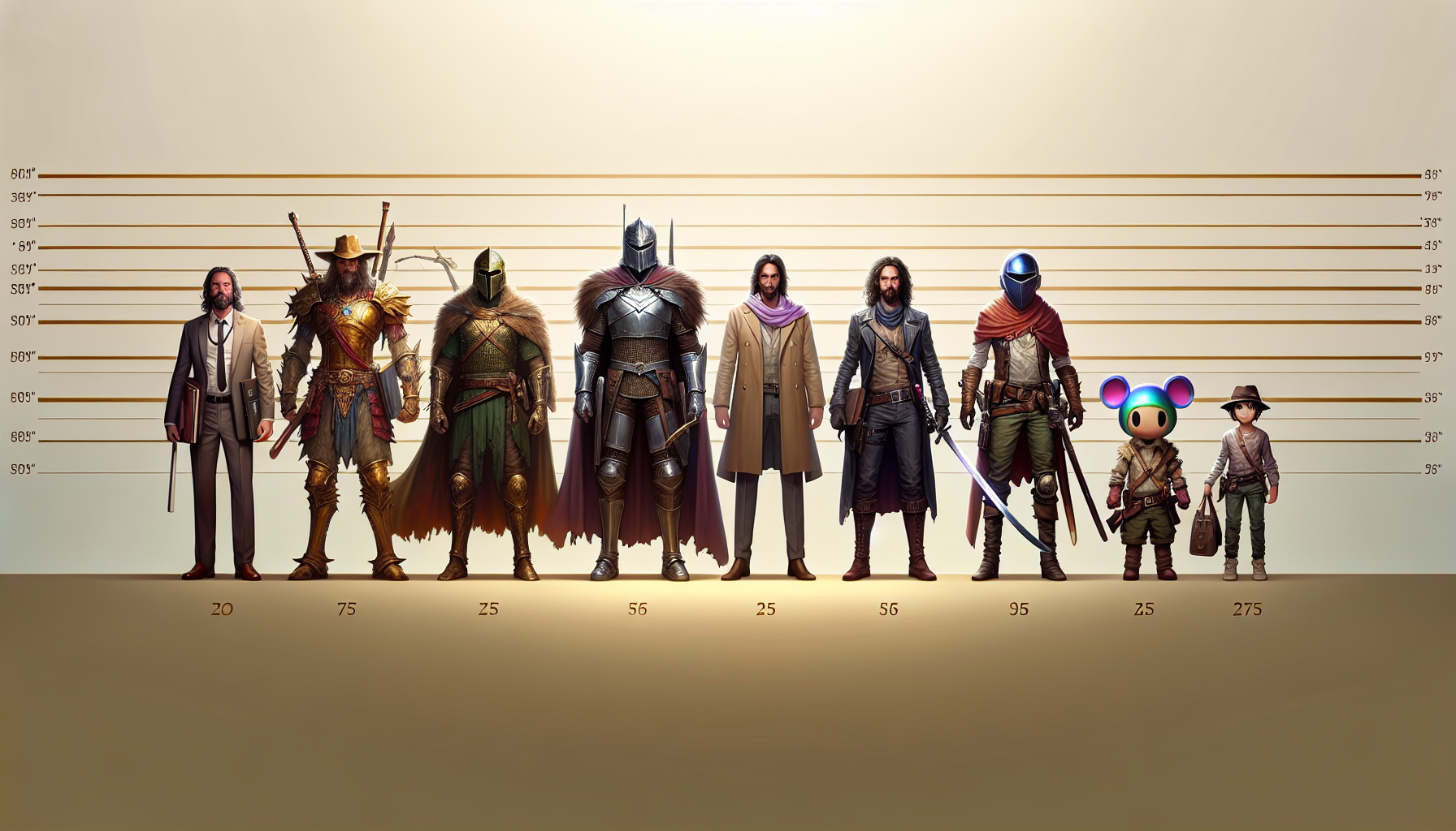 Videopelihahmot - Videopelihahmojen pituus: Avain immersiivisempään pelikokemukseen