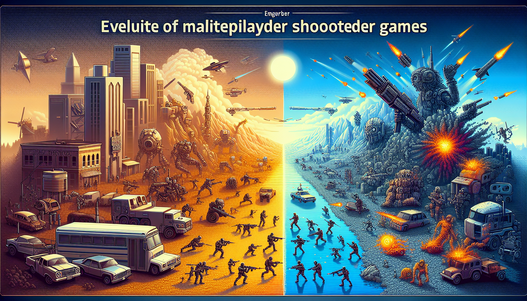 Moninpeliшooterit - Indie-kehittäjät mullistavat moninpeliräiskintää: Katso miten he haastavat isot nimet