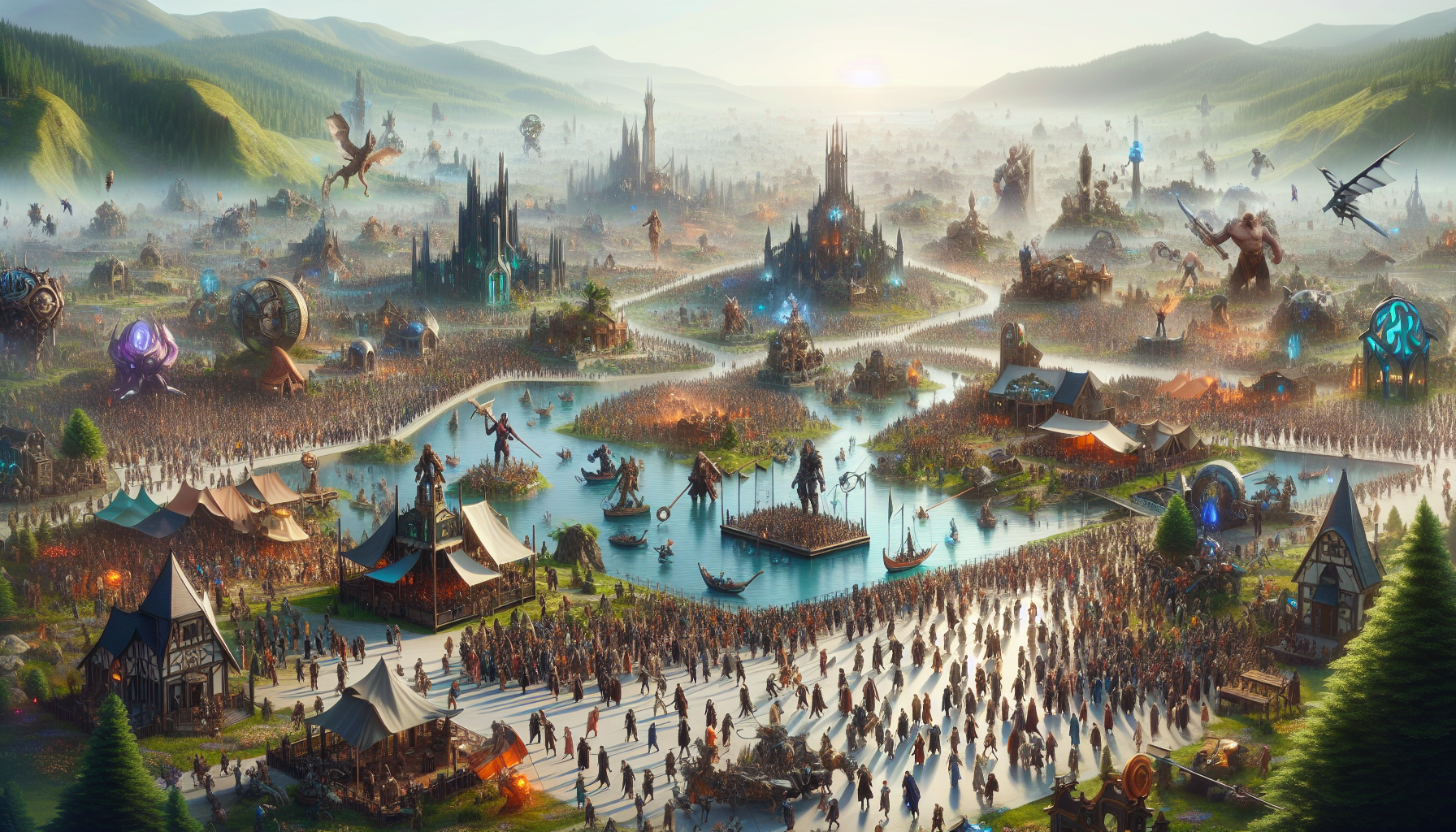 Pelisuunnittelu - MMO-pelien ylikansoitusongelma: Miten Elder Scrolls Online uudistaa pelikokemusta