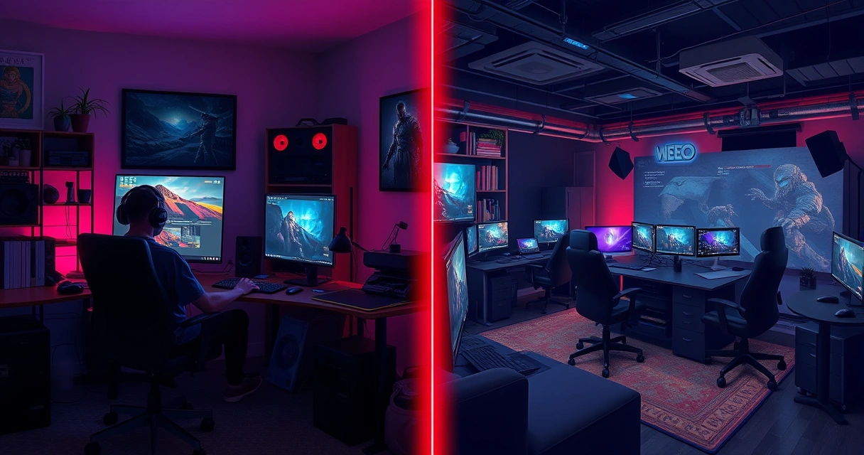 Indie-pelit vs AAA-pelit – Kattava vertailu ja erot