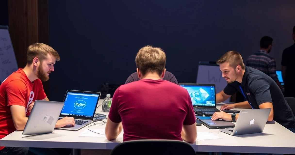 Pelikehittäjät tekevät yhteistyötä Game Jam -tapahtumassa
