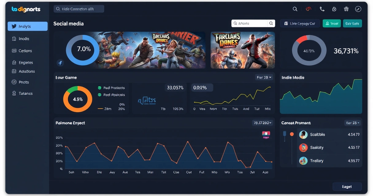 Indie-pelin markkinoinnin analytiikkanäkymä