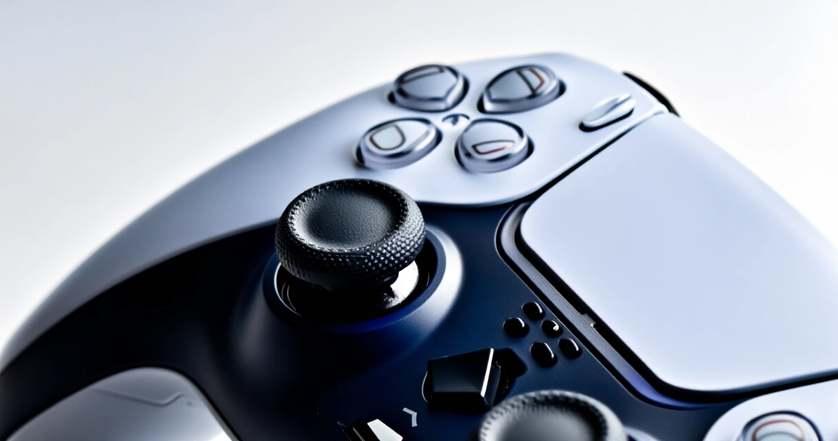 Sony DualSense adaptiiviset liipaisimet ja haptinen kosketuslevy lähikuvassa