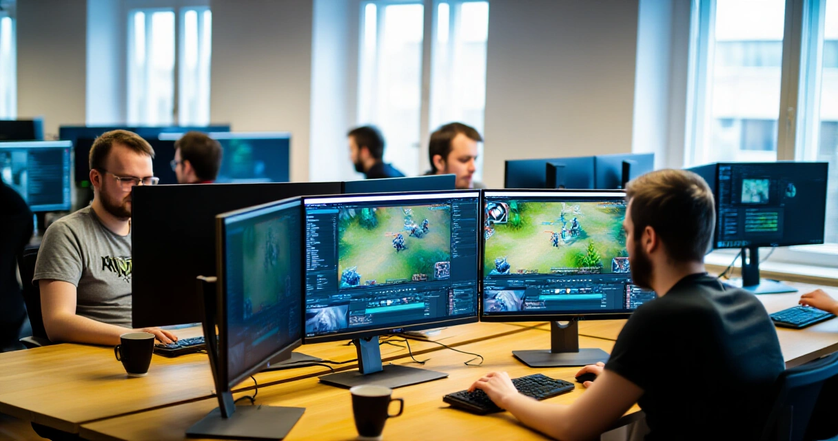 Moderni pelistudio kehittäjineen, suomalainen peliala 2020-luvulla