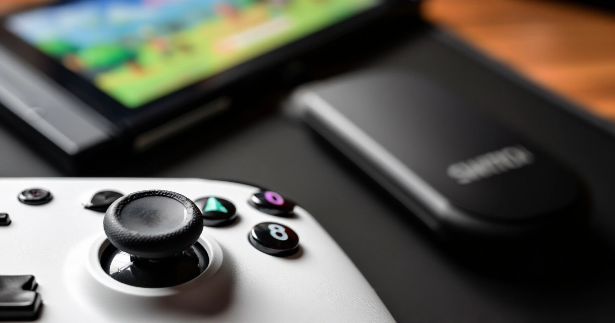 Nintendo Switch 2 Pro Controllerin napeista ja tapeista lähikuva
