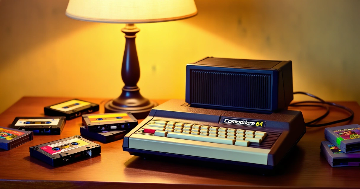 Commodore 64 -kotitietokone 1980-luvulta, suomalaisen pelihistorian alkuaikojen symboli